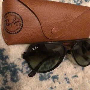 Ray ban large tortoise aviatiors